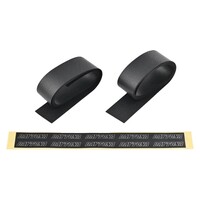 EPDM Gummi Griffband Set - Schwarz, 25 mm x 1050 mm x 0,5 mm