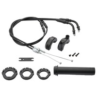 Kit acceleratore universale 7/8" (22mm) con cavo acceleratore e del minimo