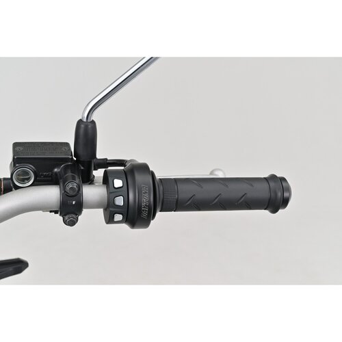Daytona Kit de acelerador universal 7/8" (22mm) con cable de acelerador y de ralentí