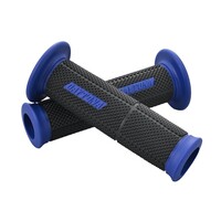 GGD-Base 2 Stuurhandvatten Blauw - Open Einde, 123 mm Greeplengte voor 22.2 mm Stuur