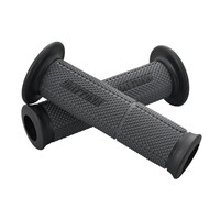 Grippy Grip GGD-Base Open End Lenkergriffe für 22,2 mm Lenker, Grau & Schwarz