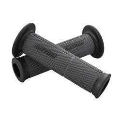 Grippy Grip GGD-Base Manopole Open End per Manubri da 22,2 mm, Grigio & Nero