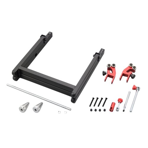 Daytona Foldable Static Wheel Balancer for Motorcycle Wheels up to 21" with Max 6J Rim, 190 mm Tire Width and 10 mm Minimum Axle Diameter