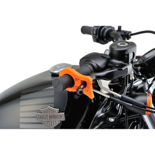 Daytona Verrou de levier de frein avant Orange - Pince de guidon diamètre intérieur 36 mm
