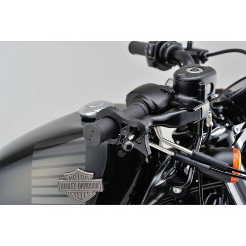 Daytona Front Brake Lever Lock Black With 36 mm Clamp Diameter And Padlock Security