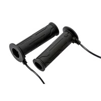 Manopole Riscaldate per Manubrio 7/8" (22mm) - Nero con 4 Livelli di Calore e Protezione Bassa Tensione