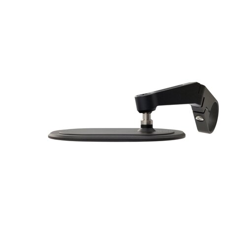 Daytona Miroir Flat D-Mirror No. 16 Clamp-On avec tige en aluminium à angle réglable pour guidons de 22mm, 25,4mm et 30mm