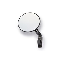 D-Mirror Number 17 Piatto a Fascetta con Stelo in Alluminio Regolabile per Manubrio da 30mm