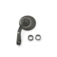 Stuuruiteinde D-Spiegel Number 8, Lange Steel met Aluminium Spiegelkop en -steel voor 22.2 mm en 25.4 mm Stuur