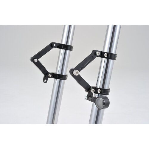 Daytona Staffa Faro Regolabile a Doppio Asse per Steli Forcella 35mm con Kit Supporto Indicatori