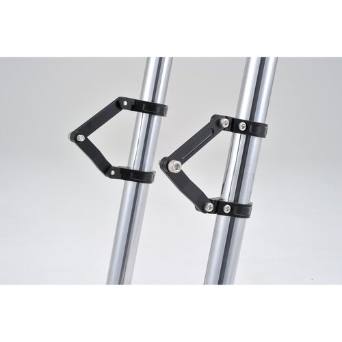 Daytona Dual Axis Adjustable Headlamp Bracket for 35mm Fork Tubes with Turn Signal Mount Kit