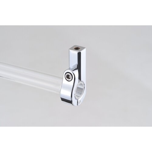 Daytona Support de Fixation Supérieure Universel Chromé pour Tube 7/8" (22,2 mm), Filetage M10