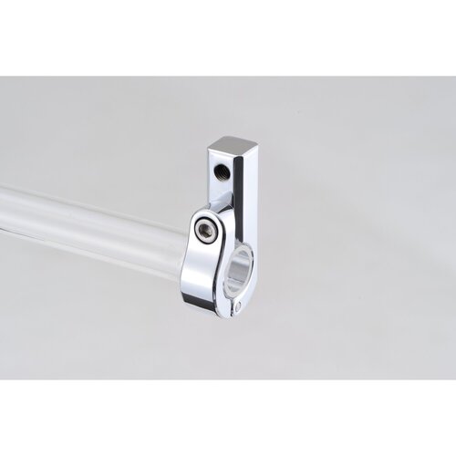 Daytona Front-Mount Universal-Halterung 7/8" (22,2 mm) M10 Gewinde Verchromtes Aluminium