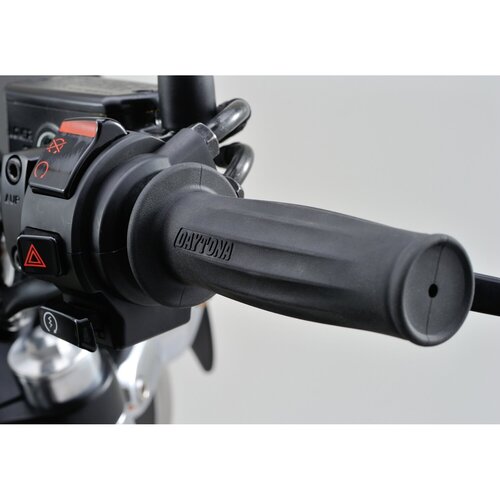 Daytona WAVE Grippy 1" (25,4 mm) Lenkergriffe - Schwarz, 127 mm Länge