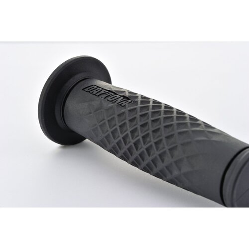Daytona 1" Grippy Grip Set Waffle Negro, 127 mm (5") de Longitud, Extremos Cerrados, Caucho de Doble Compuesto