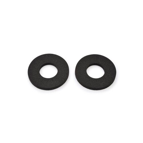 Daytona Handlebar Grip Spacer Set Black - Neoprene, 50 mm Outer Diameter, 5 mm Thick