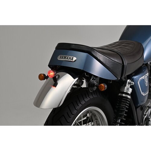 Daytona D-Tail LED Taillight Black 12V with Zinc Alloy Housing and Adjustable Angle