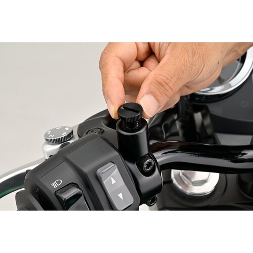 Daytona Mirror Hole Plug Black M10 x 1.25 RHT (Right Hand Thread)
