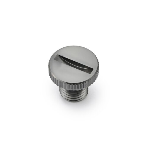 Daytona Tapón de Orificio de Espejo Gun-Metal M10 x 1.25 RHT (Rosca a Derecha)