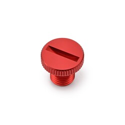 Rood Geanodiseerd Aluminium Spiegelgatplug M10 x 1.25 RHT