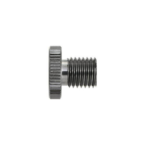 Daytona Spiegelgatplug Gun-Metal, M10 x 1.25 Linkse Schroefdraad (LHT)