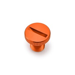 Bouchon de Trou de Rétroviseur Orange LHT M10 x 1.25 Filetage Gauche