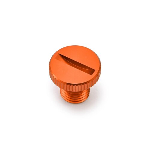 Daytona Spiegellochstopfen Orange LHT M10 x 1.25 Linksgewinde