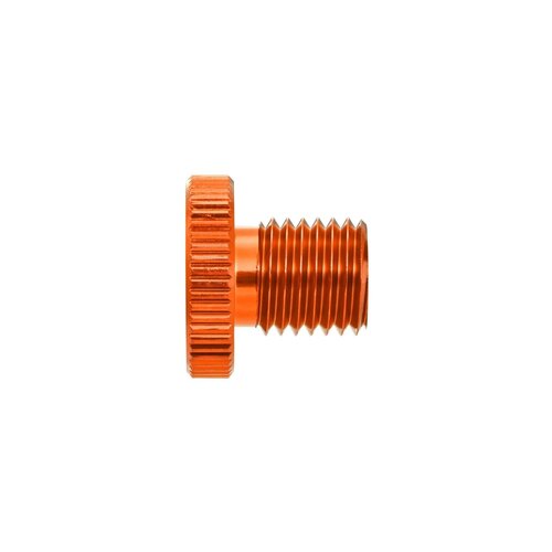 Daytona Spiegellochstopfen Orange LHT M10 x 1.25 Linksgewinde