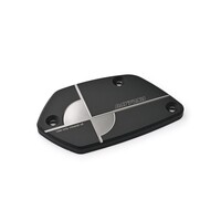 Clutch Master Cylinder Cover - CNC-Machined Aluminum, Black/Gun-Metal Gray Double Anodized Finish