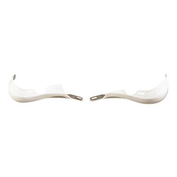 7/8 Inch Hand Guards White