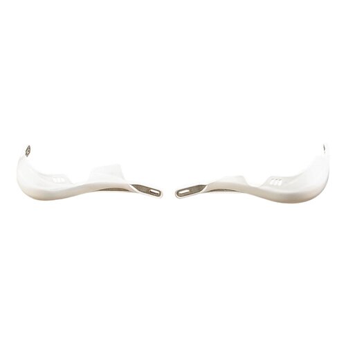 Emgo 7/8 Inch (22mm) Handkappen Wit met Aluminium Frame en Stalen Stuuruiteinde-Inserts