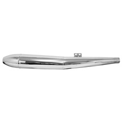 Silenciador BMW Cromado Lado Derecho con Baffle