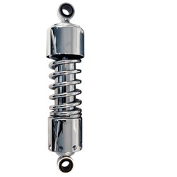 11" (280 mm) Chrome Shock Absorbers, No Cover, 16 mm Mounting Bolt Diameter