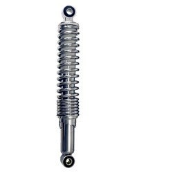 Amortiguadores Traseros Cromados Estilo OEM, 325 mm Longitud Ojo a Ojo