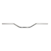 Universal Street Handlebar 7/8" / 22mm Chrome - Width 32" (81 cm), Pullback 3-3/4" (9.5 cm), Rise 3-1/4" (8.3 cm)