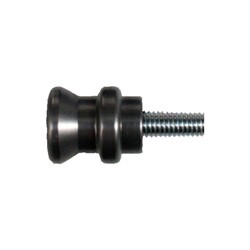 Bobbins Aluminium Arrière 8mm Titanium pour béquilles d'atelier RS17, RS17/L et RS17/XL