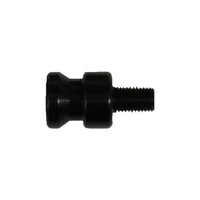 Bobbins Traseros Aluminio 10mm Negro para caballetes RS17