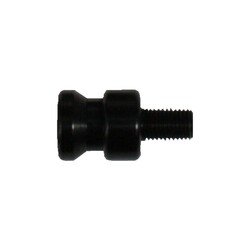 Achterste Aluminium Bobbins 10mm Zwart
