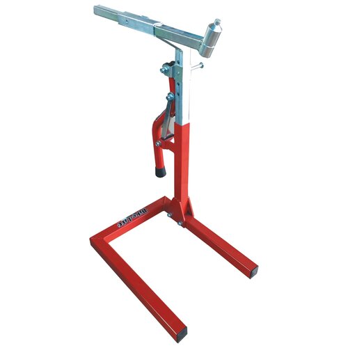 Bike-Lift Voorste Balhoofdstandaard, Rood - Triple Tree Design met Universele Conuspin en Ducati/MV Agusta Adapterplaat