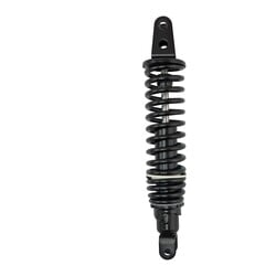 Rear Shock Absorbers Black 300 mm - OEM-Style Replacement Set with Dual Springs and Clevis-to-Clevis Mounting