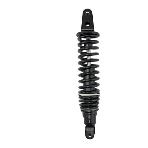 Emgo Ammortizzatori posteriori neri 300 mm - Set di ricambio stile OEM con molle doppie e montaggio clevis-to-clevis