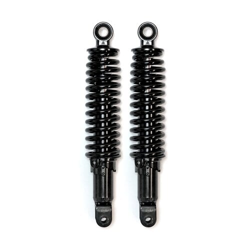 Emgo Shorty Schokdempers 11.4"/289mm Zwart met 5-traps instelbare voorspanning