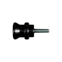 Achter Aluminium Bobbins 6mm Titanium