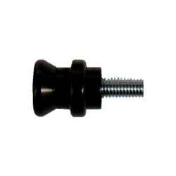 Bobinas Traseras para Caballete 8 mm, Negro