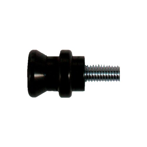 Bike-Lift Rear Aluminum Paddock Stand Bobbins 8 mm, Black