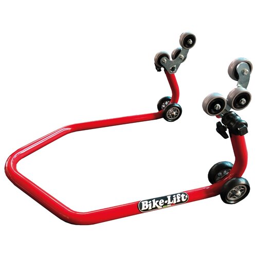 Bike-Lift Rood Gepoedercoate Quad Paddockstand Achteras Met Adapters