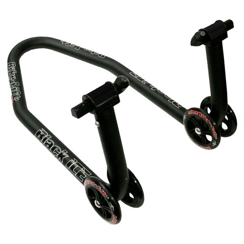 Bike-Lift Black Ice Voorste Paddockstand - Stalen Constructie met Zwarte Poedercoating, 68 x 41.5 x 34 cm, 3.8 kg