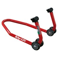 FS-10/H-S Rode Stalen Paddockstand Voor - 36 cm Breed, 3,8 kg