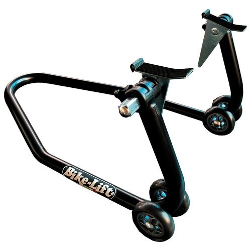 Bike-Lift RS-17 Red Rear Paddock Stand for Ducati Scrambler with Adjustable Adapters