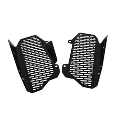 Kühlerschutz #2 Schwarz für Honda CRF 1000 L Africa Twin